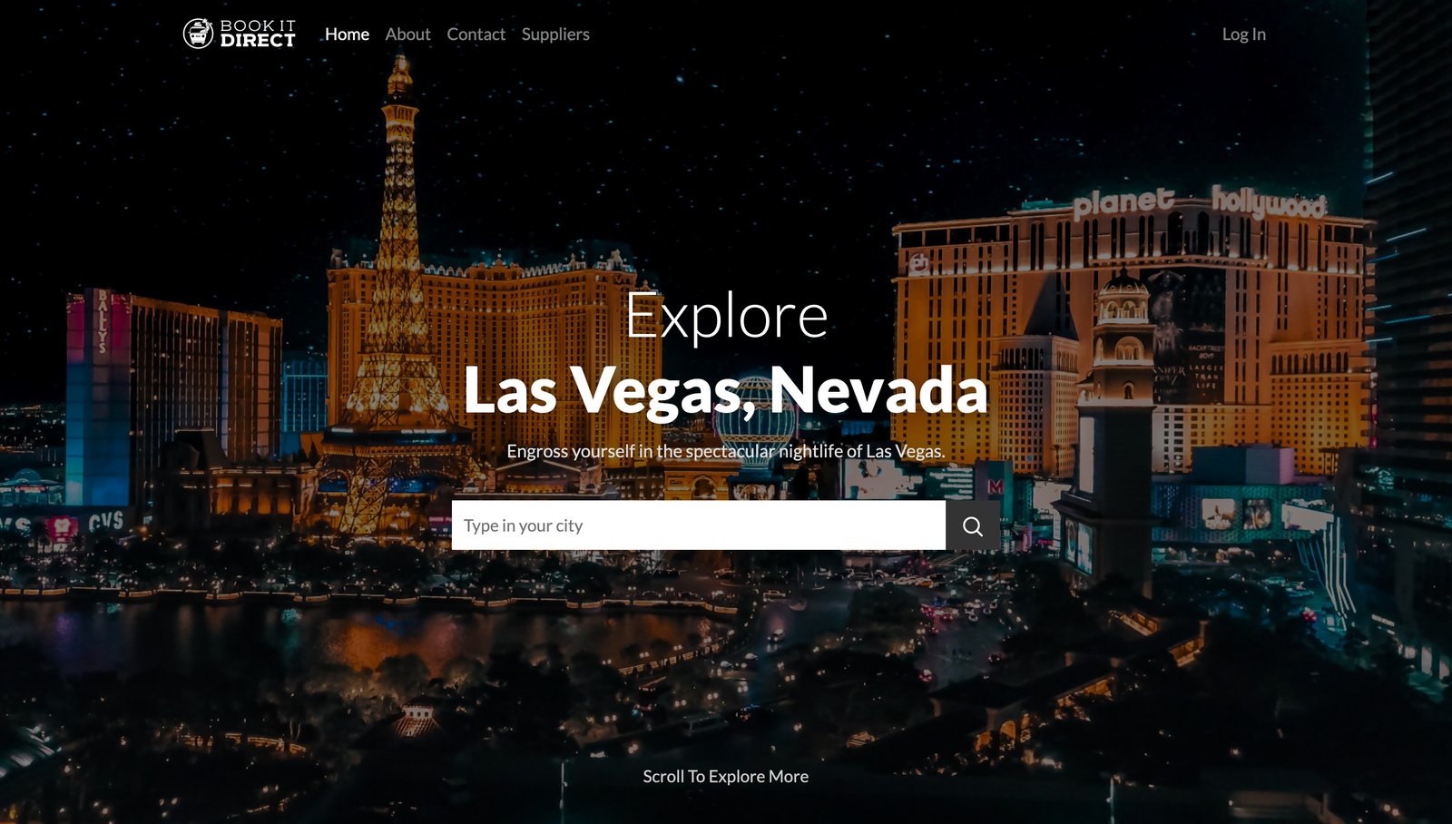 BookItDirect Website